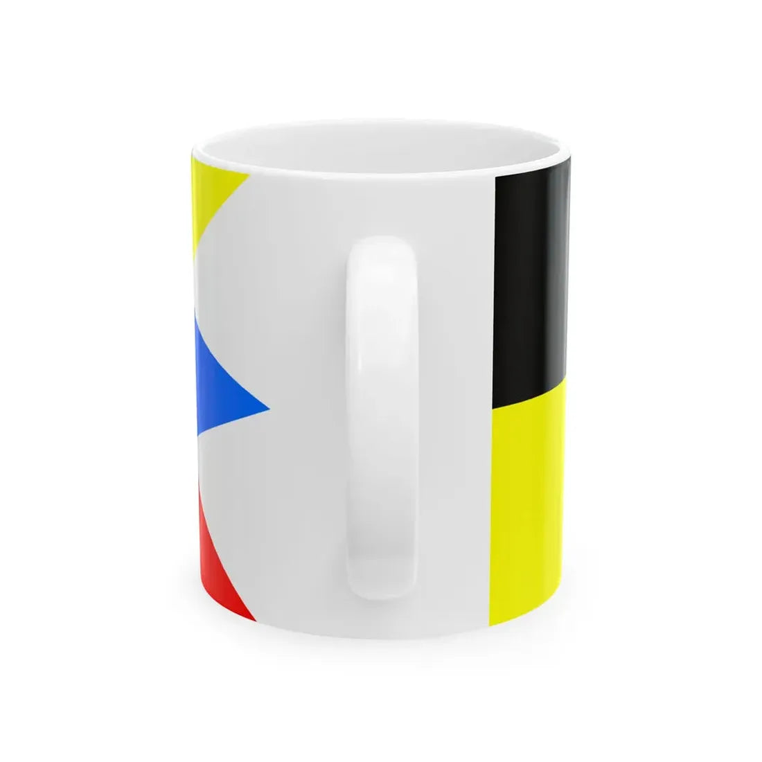Flag of Niasvizh Belarus (Belarus) White Coffee Mug - Go Mug Yourself