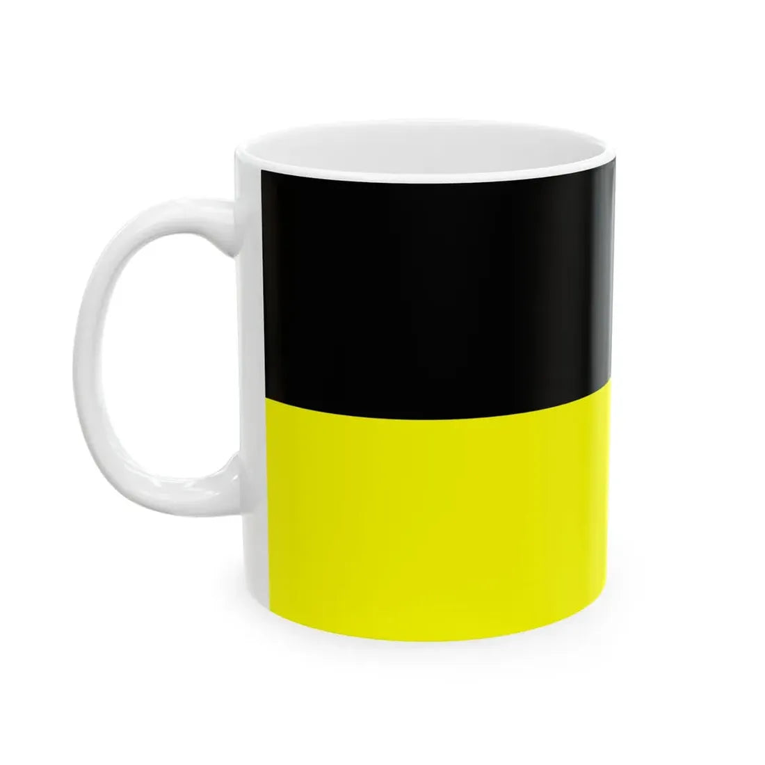 Flag of Niasvizh Belarus (Belarus) White Coffee Mug - Go Mug Yourself