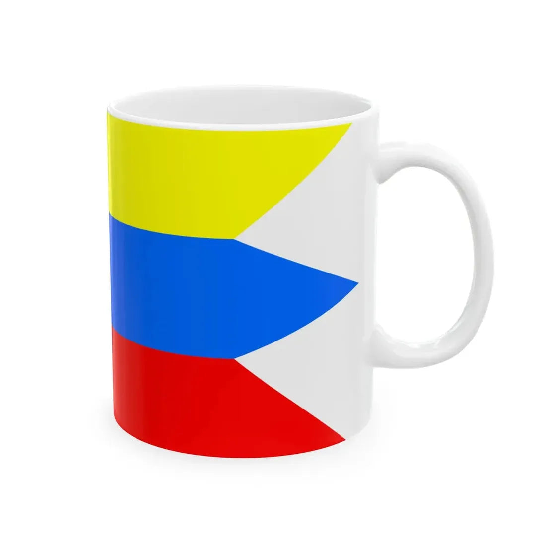 Flag of Niasvizh Belarus (Belarus) White Coffee Mug - Go Mug Yourself