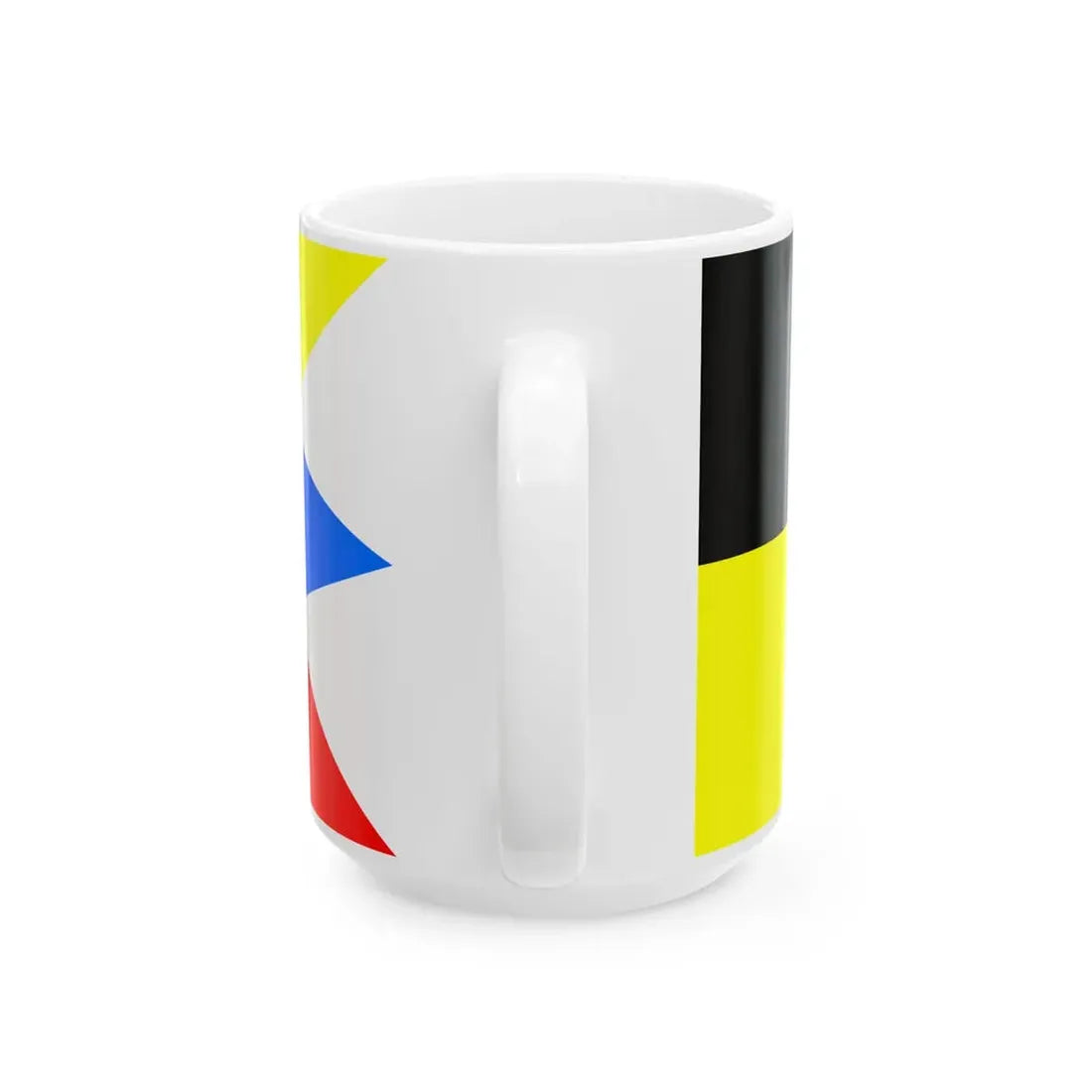 Flag of Niasvizh Belarus (Belarus) White Coffee Mug - Go Mug Yourself