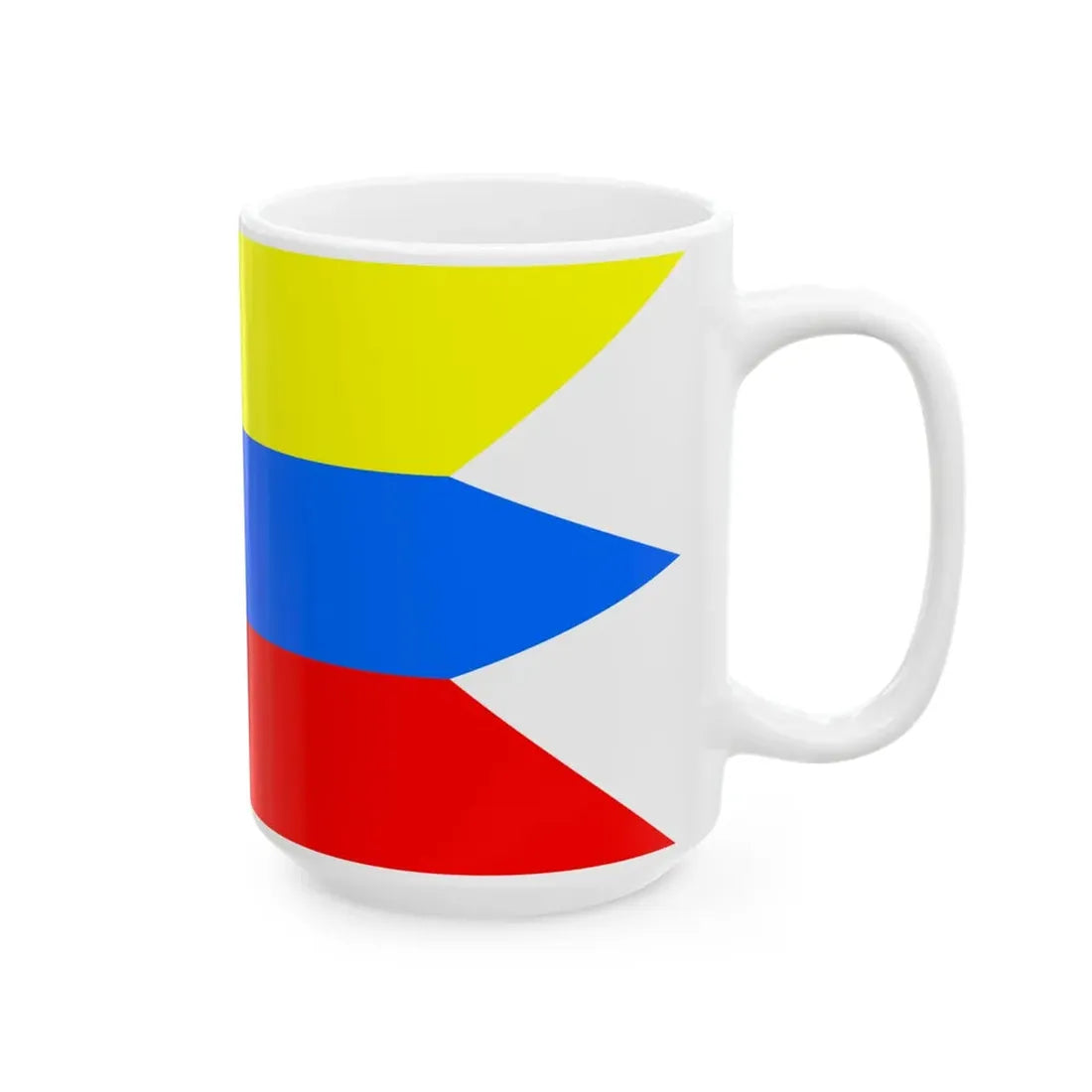 Flag of Niasvizh Belarus (Belarus) White Coffee Mug - Go Mug Yourself