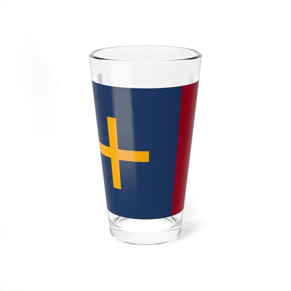 Flag of Nibley Utah (United States) Pint Glass 16oz 16oz - Go Mug Yourself