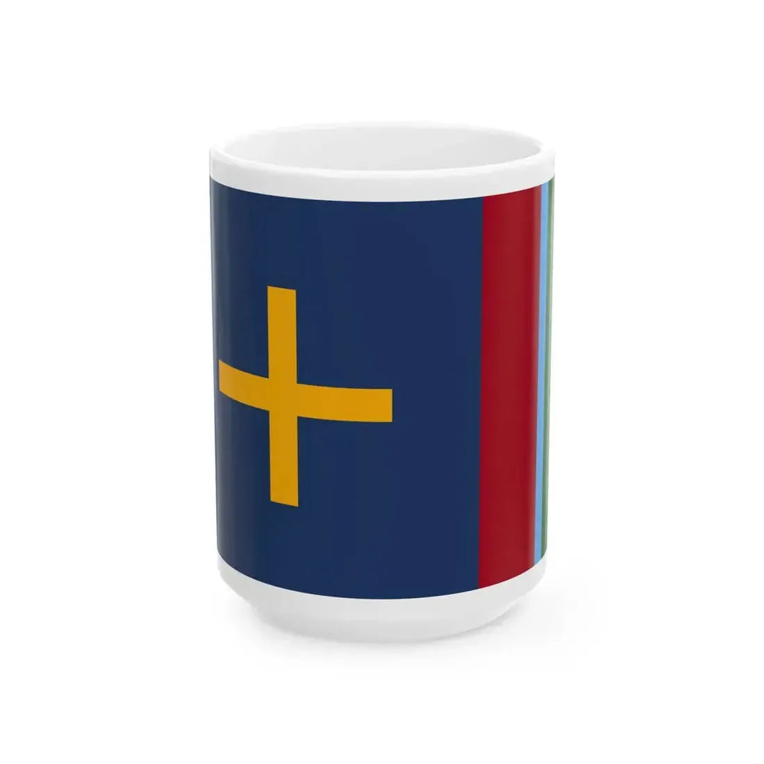 Flag of Nibley Utah (United States) White Coffee Mug 15oz - Go Mug Yourself
