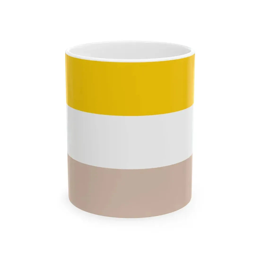Flag of Nicaragua 1839-1858 (Nicaragua) White Coffee Mug 11oz - Go Mug Yourself