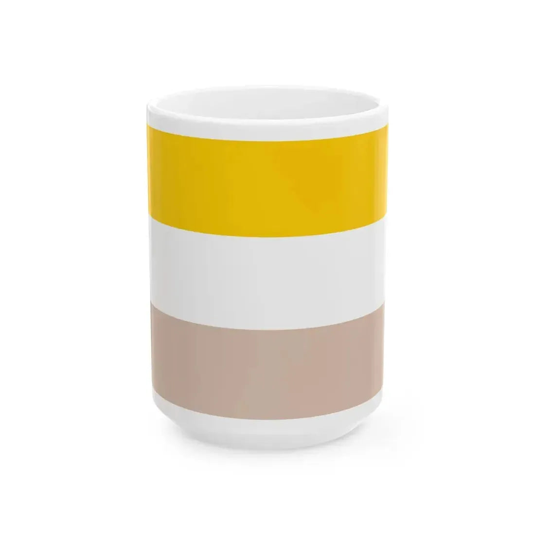 Flag of Nicaragua 1839-1858 (Nicaragua) White Coffee Mug 15oz - Go Mug Yourself