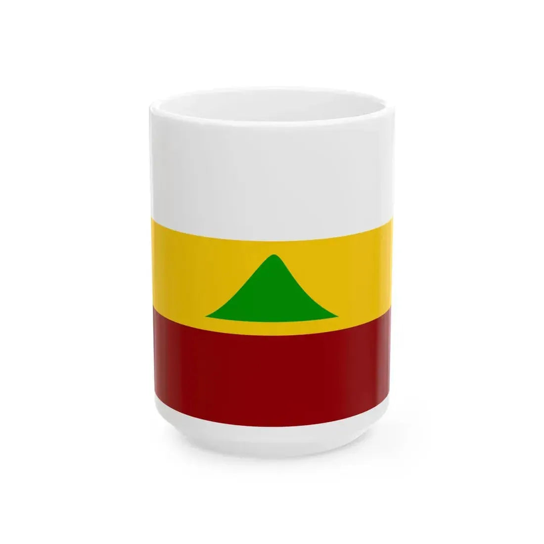 Flag of Nicaragua 1852 (Nicaragua) White Coffee Mug 15oz - Go Mug Yourself