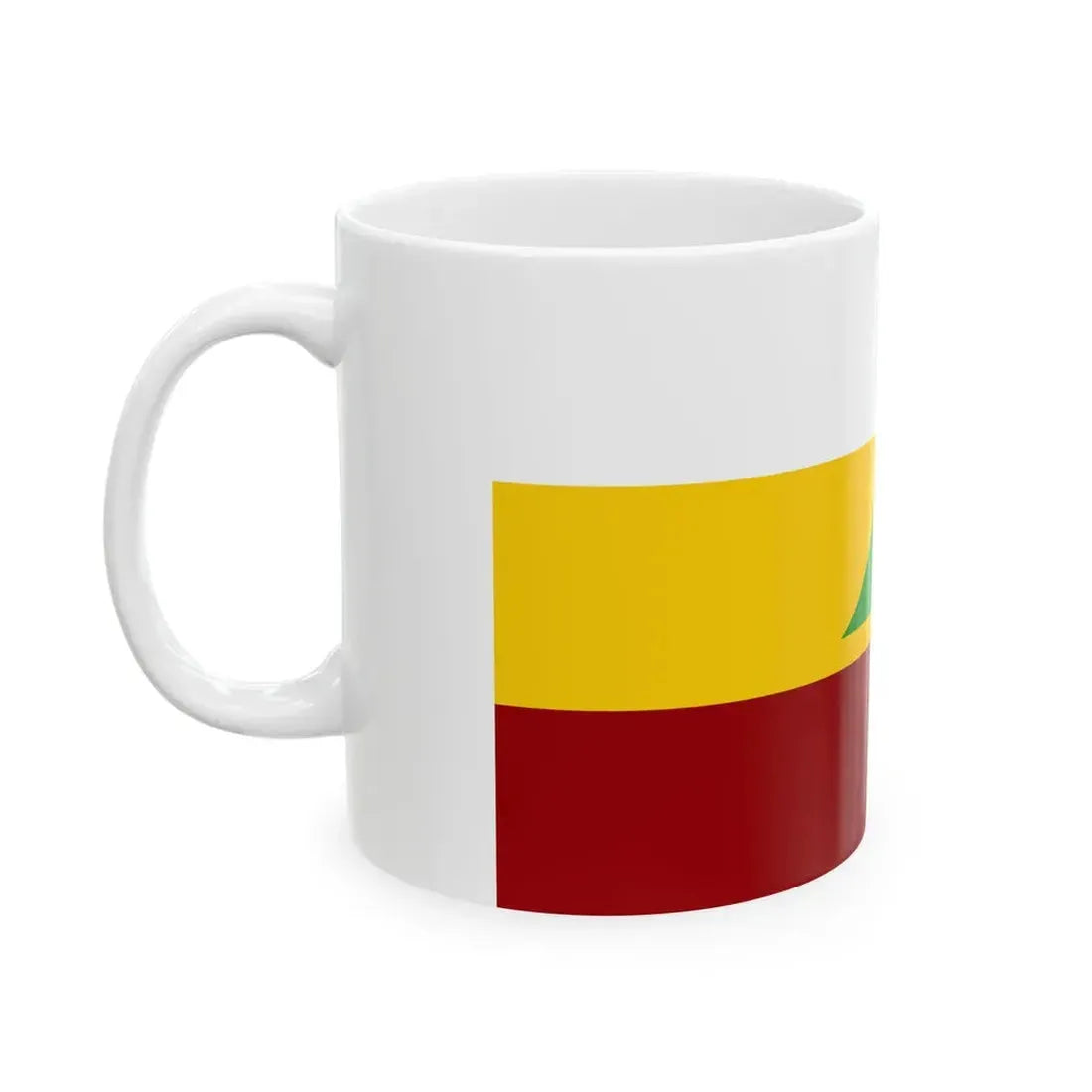 Flag of Nicaragua 1852 (Nicaragua) White Coffee Mug - Go Mug Yourself