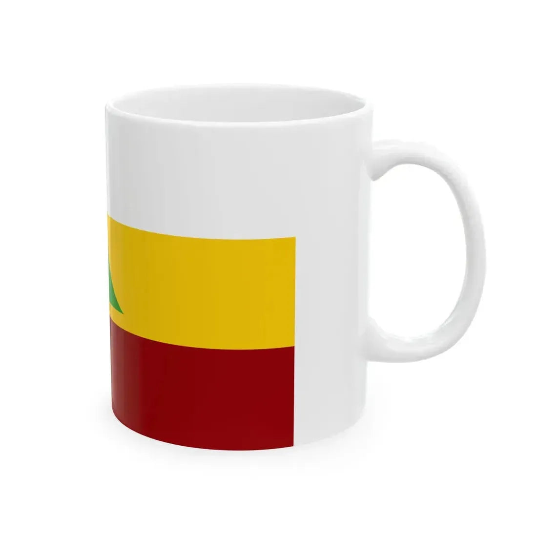 Flag of Nicaragua 1852 (Nicaragua) White Coffee Mug - Go Mug Yourself