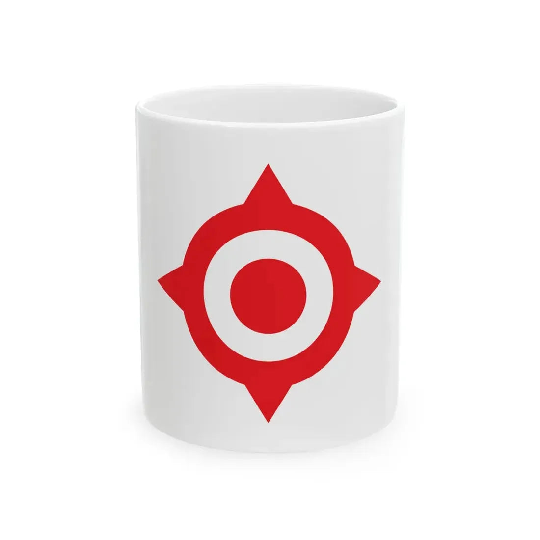 Flag of Nichinan Miyazaki (Japan) White Coffee Mug 11oz - Go Mug Yourself