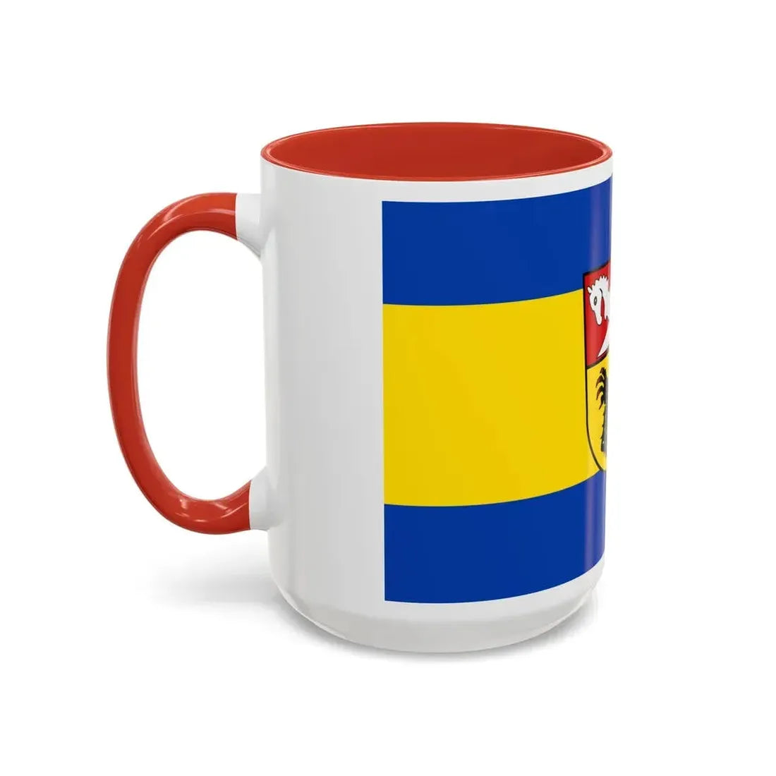 Flag of Nienburg Weser Germany - Accent Coffee Mug - Go Mug Yourself