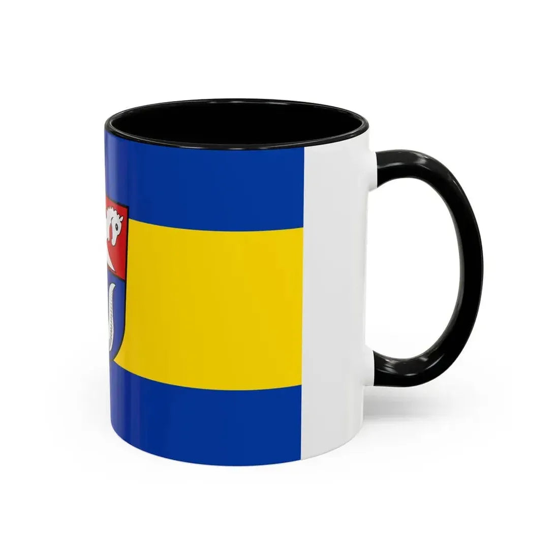 Flag of Nienburg Weser Germany - Accent Coffee Mug - Go Mug Yourself