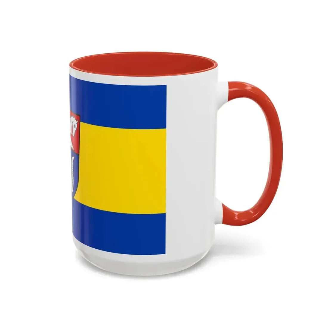 Flag of Nienburg Weser Germany - Accent Coffee Mug - Go Mug Yourself