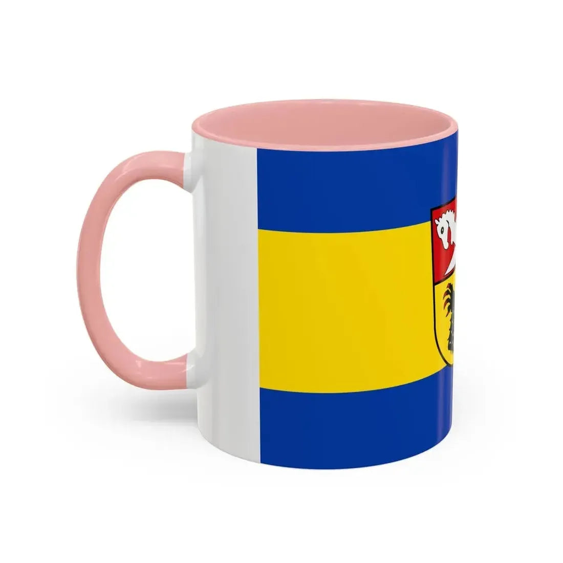 Flag of Nienburg Weser Germany - Accent Coffee Mug - Go Mug Yourself