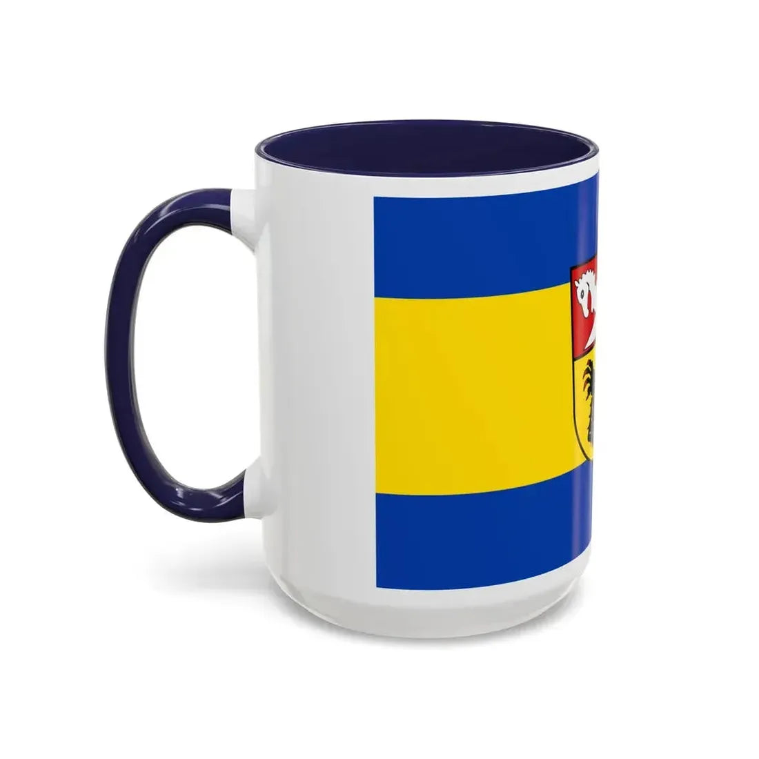 Flag of Nienburg Weser Germany - Accent Coffee Mug - Go Mug Yourself