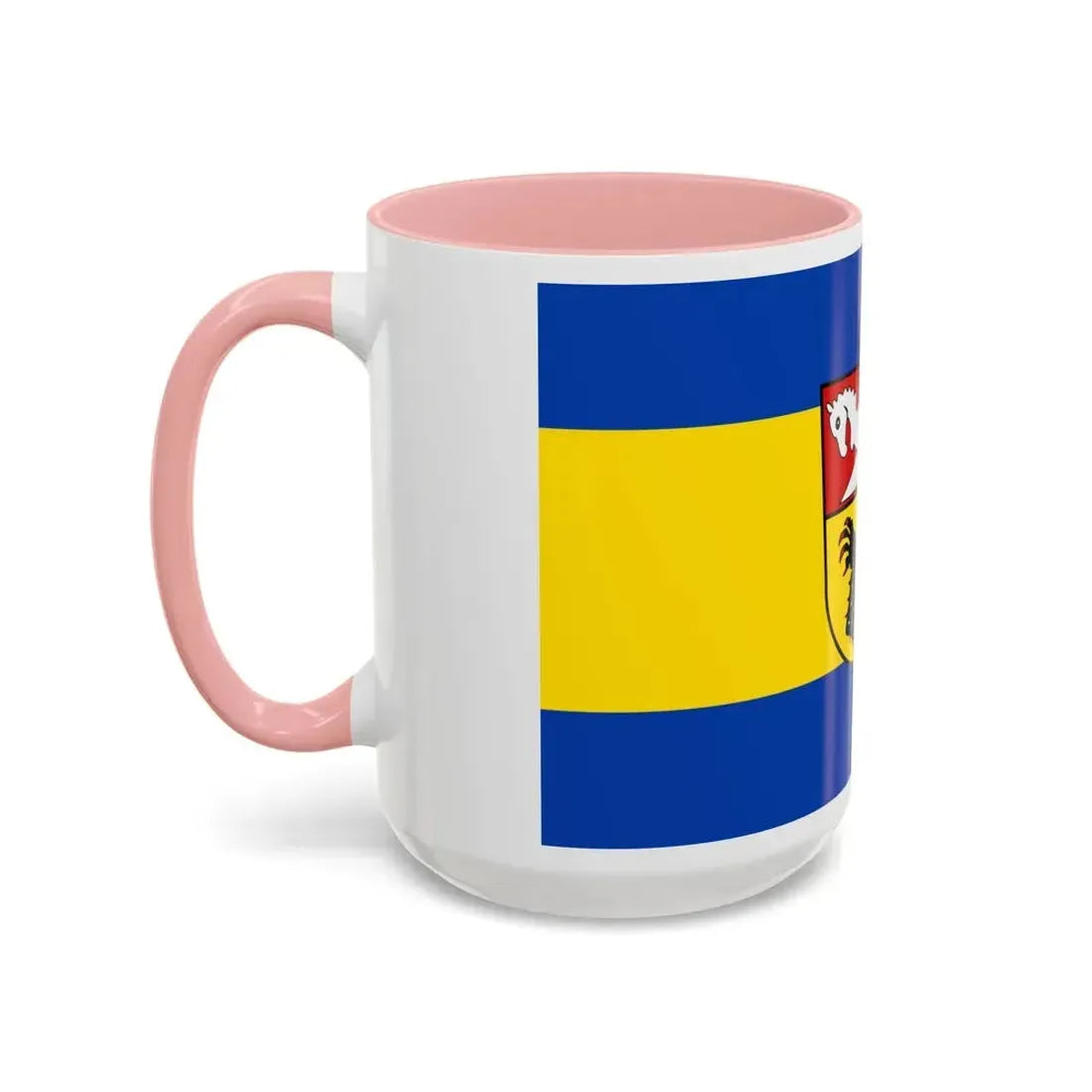 Flag of Nienburg Weser Germany - Accent Coffee Mug - Go Mug Yourself