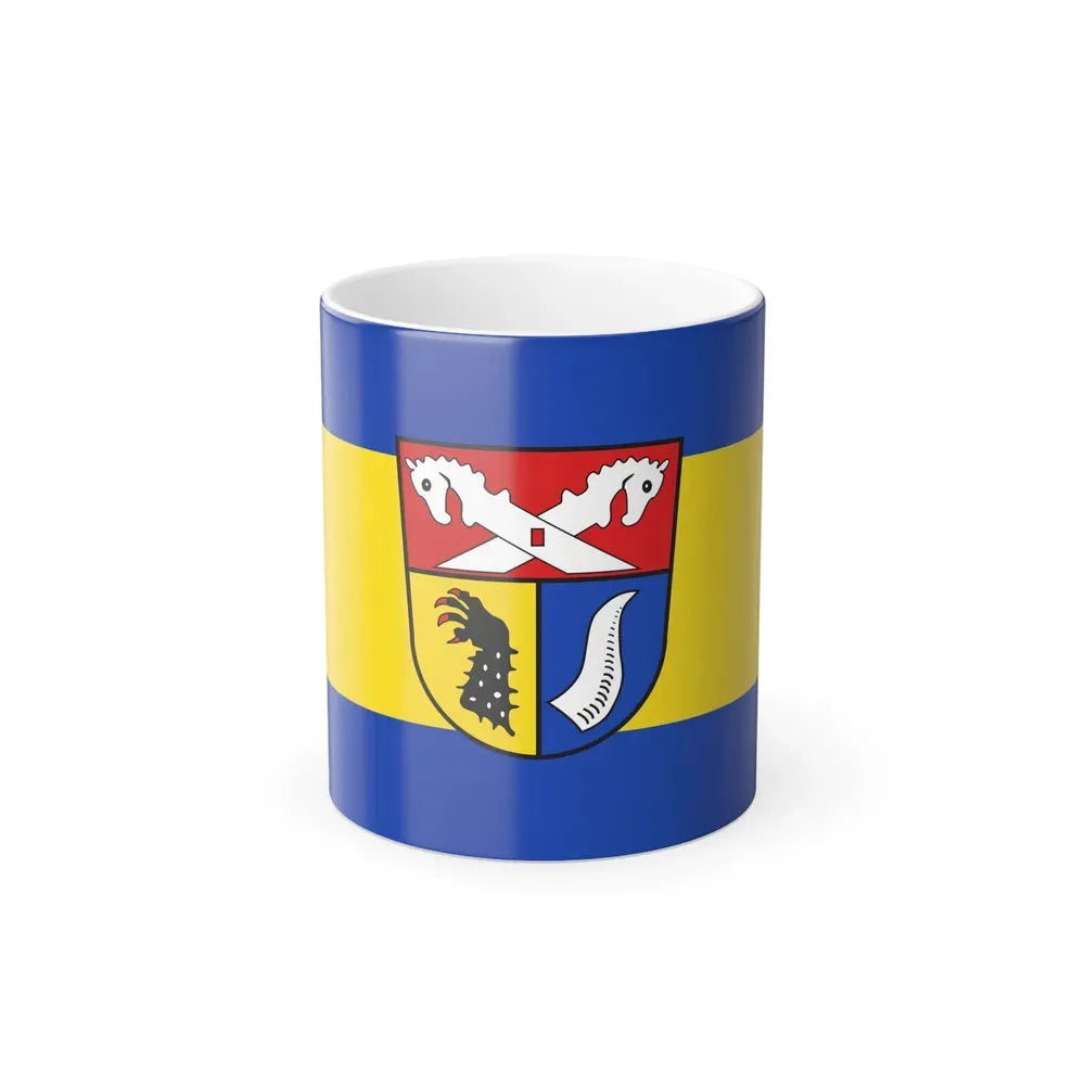 Flag of Nienburg Weser Germany - Color Changing Coffee Mug 11oz - Go Mug Yourself