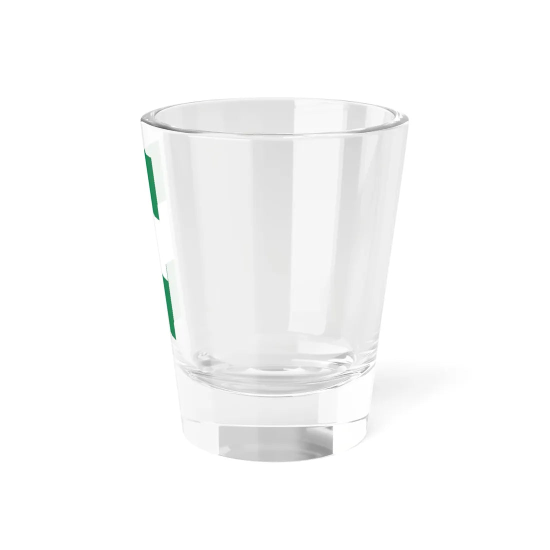 Flag of Nigeria vertical (Niger) Shot Glass 1.5oz - Go Mug Yourself