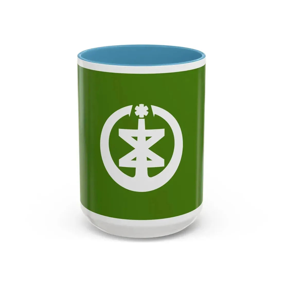 Flag of Niigata Niigata Japan - Accent Coffee Mug 15oz Light Blue - Go Mug Yourself