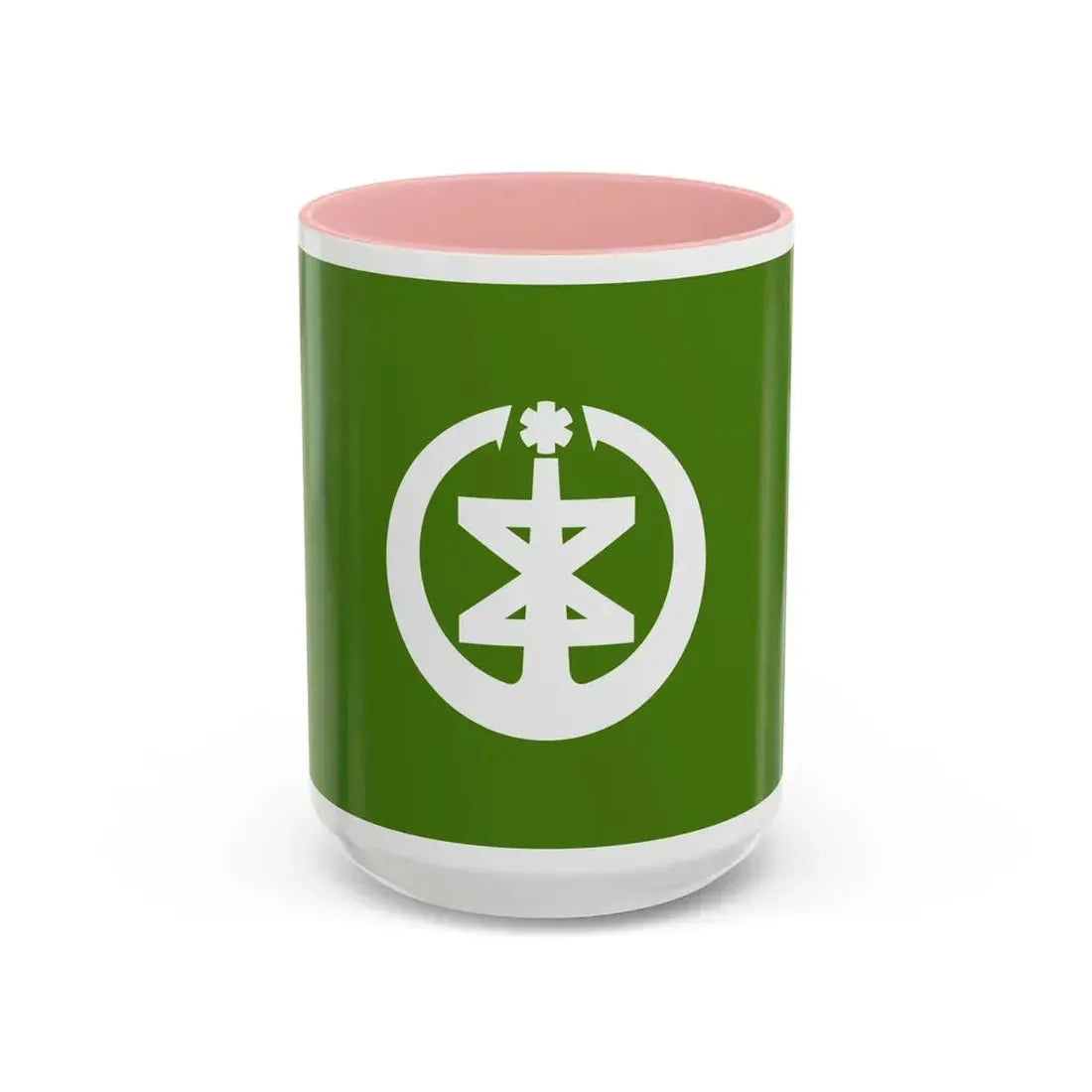 Flag of Niigata Niigata Japan - Accent Coffee Mug 15oz Pink - Go Mug Yourself