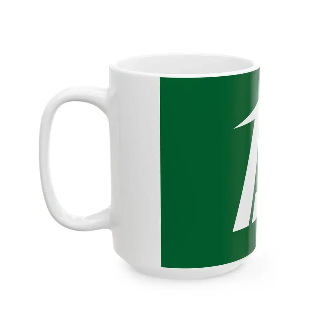 Flag of Niitsuru Fukushima 1979-2005 (Japan) White Coffee Mug - Go Mug Yourself