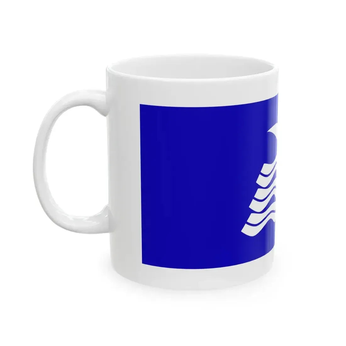 Flag of Ningbo 1997 (China) White Coffee Mug - Go Mug Yourself