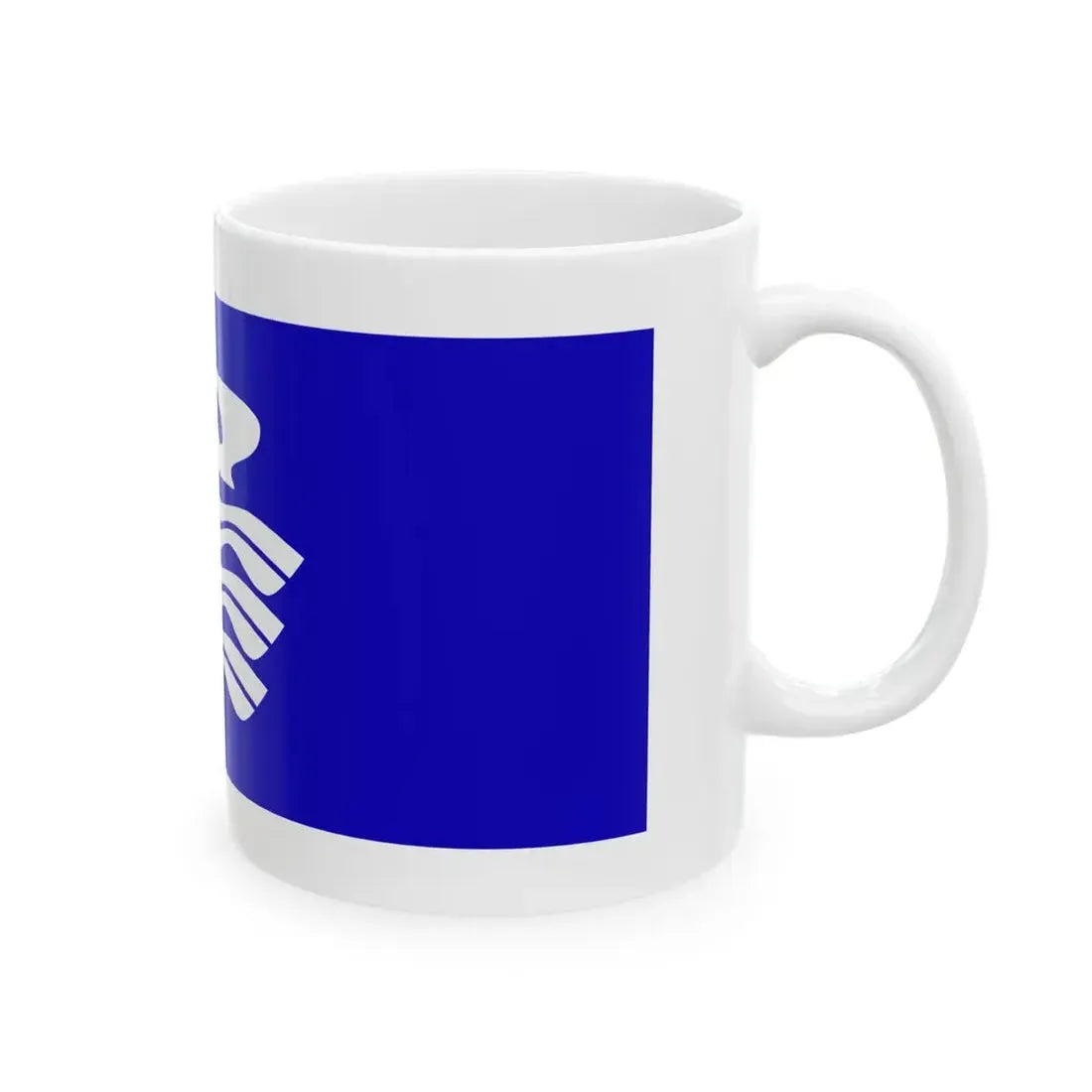 Flag of Ningbo 1997 (China) White Coffee Mug - Go Mug Yourself