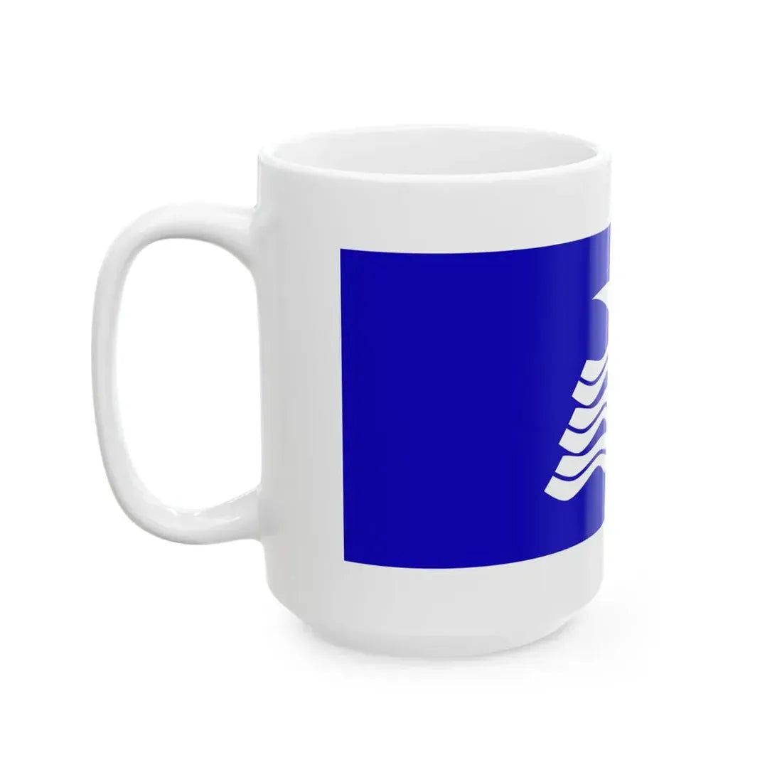 Flag of Ningbo 1997 (China) White Coffee Mug - Go Mug Yourself