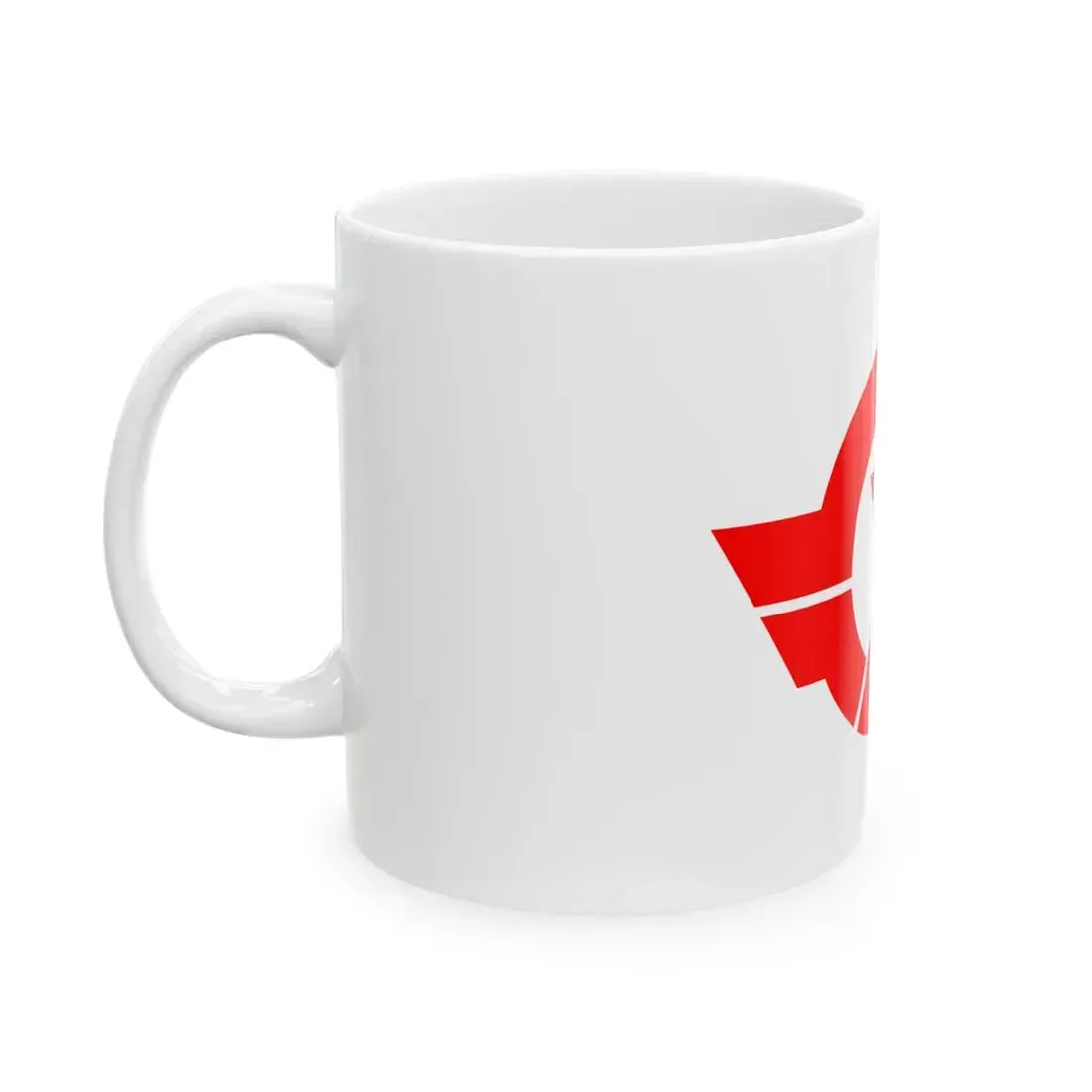 Flag of Ninomiya Kanagawa (Japan) White Coffee Mug - Go Mug Yourself