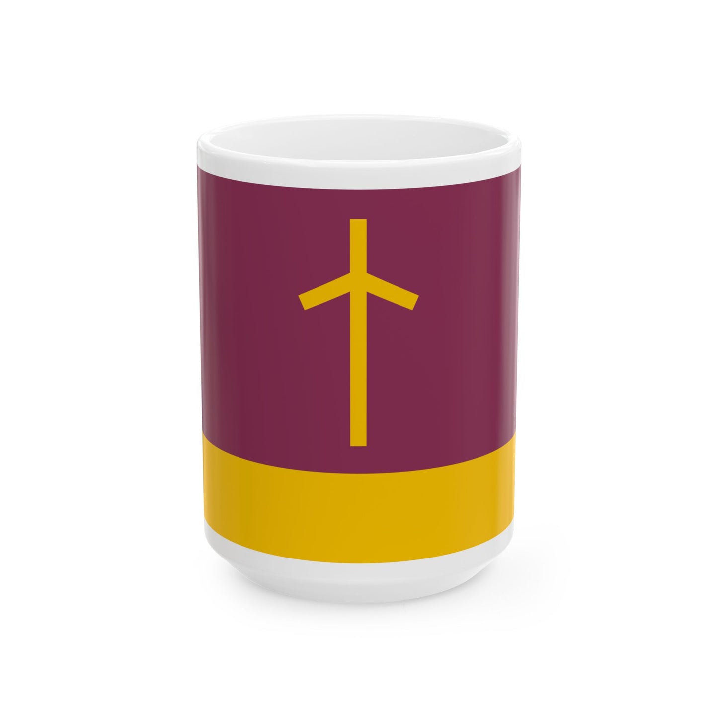 Flag of Ninotsminda Municipality (Georgia) White Coffee Mug-15oz-Go Mug Yourself