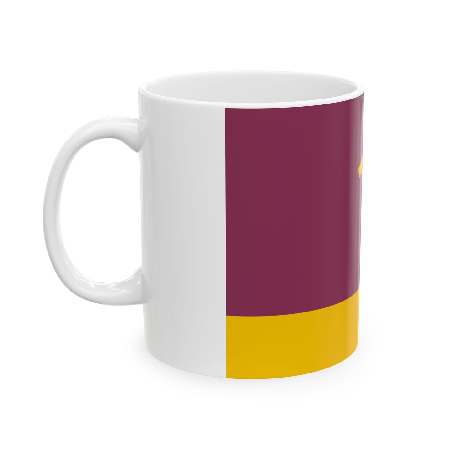 Flag of Ninotsminda Municipality (Georgia) White Coffee Mug-Go Mug Yourself
