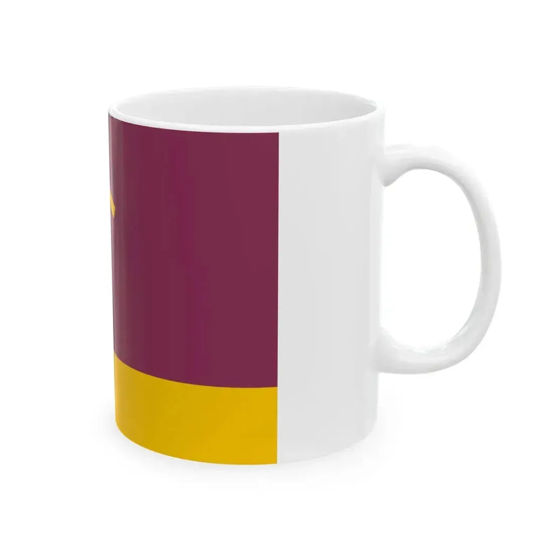 Flag of Ninotsminda Municipality (Georgia) White Coffee Mug - Go Mug Yourself