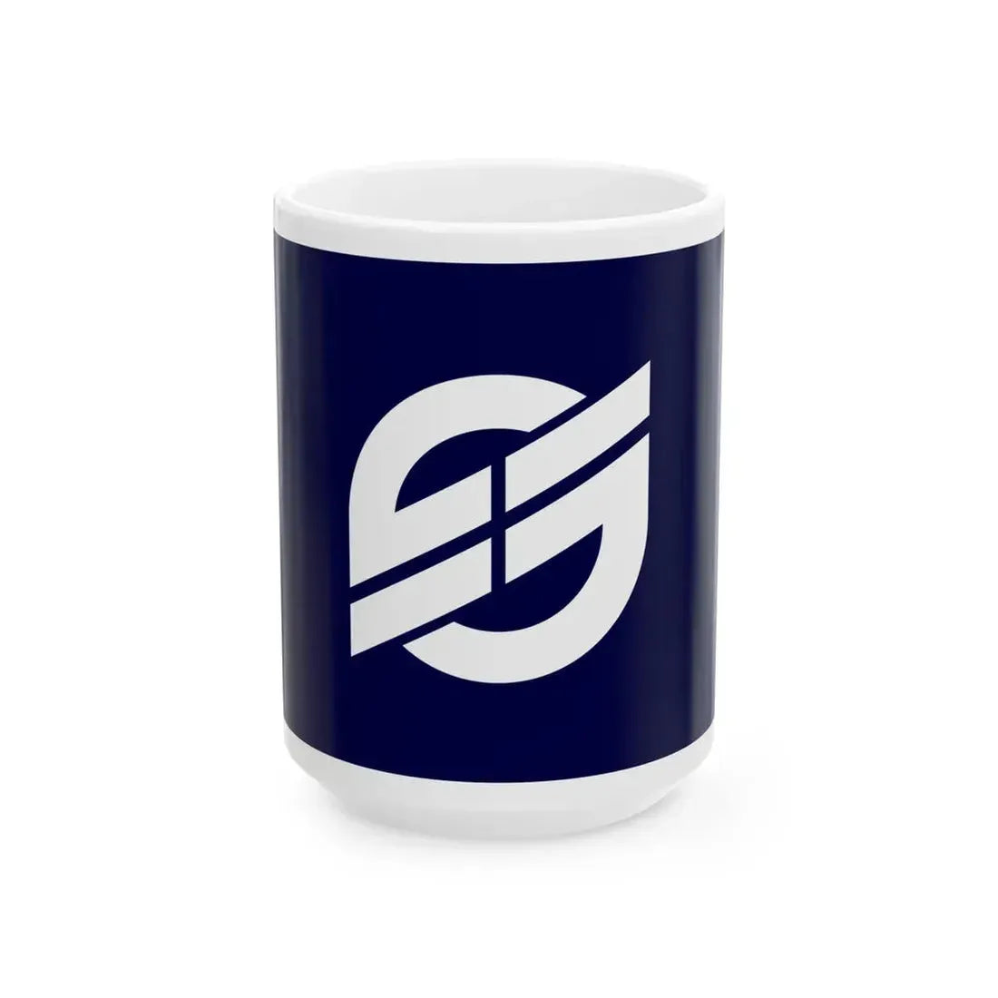 Flag of Nirasaki Yamanashi (Japan) White Coffee Mug 15oz - Go Mug Yourself