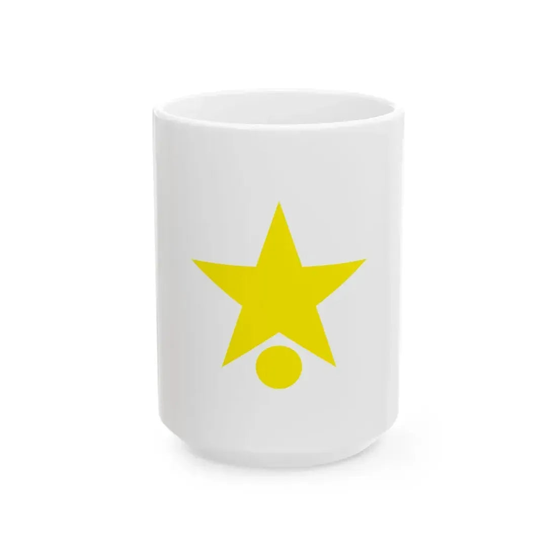 Flag of Niseko Hokkaido 1933-1968 (Japan) White Coffee Mug 15oz - Go Mug Yourself
