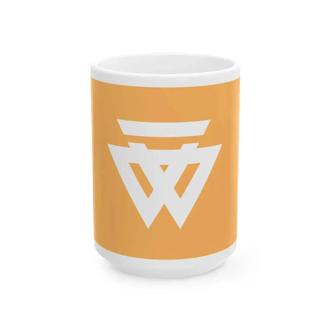 Flag of Nishi Fukuoka (Japan) White Coffee Mug 15oz - Go Mug Yourself