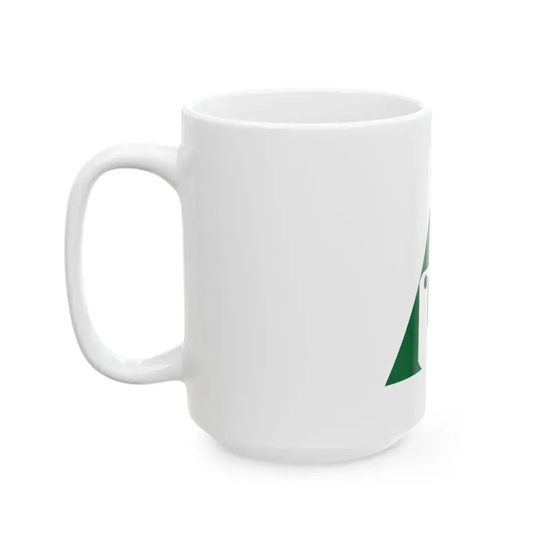 Flag of Nishi Ward Sapporo Hokkaido (Japan) White Coffee Mug - Go Mug Yourself