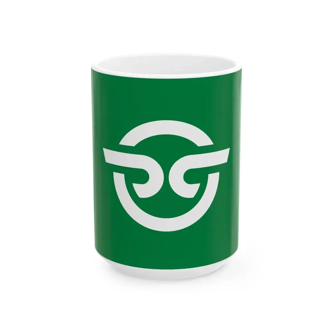 Flag of Nishiarita Saga 1965-2006 (Japan) White Coffee Mug 15oz - Go Mug Yourself