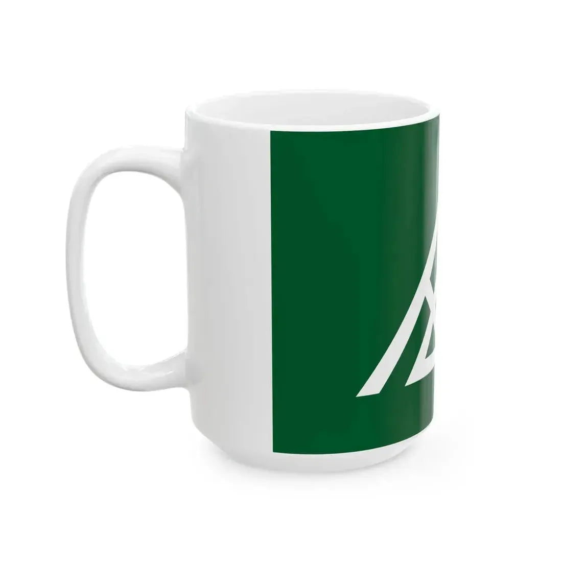 Flag of Nishiawakura Okayama (Japan) White Coffee Mug - Go Mug Yourself