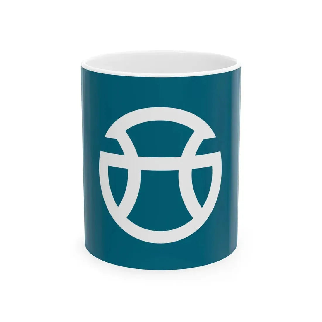 Flag of Nishiazai Shiga 1955-2010 (Japan) White Coffee Mug 11oz - Go Mug Yourself