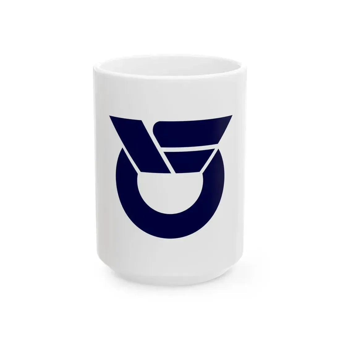 Flag of Nishiharu Aichi 1969-2006 (Japan) White Coffee Mug 15oz - Go Mug Yourself