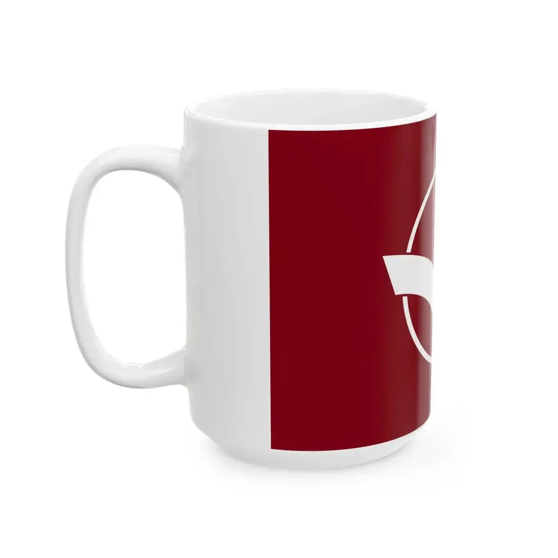 Flag of Nishikawa Yamagata (Japan) White Coffee Mug - Go Mug Yourself