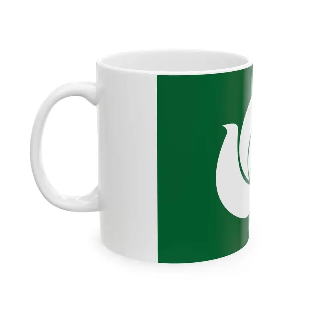 Flag of Nishimeya Aomori (Japan) White Coffee Mug - Go Mug Yourself
