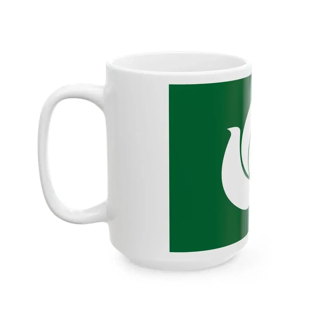 Flag of Nishimeya Aomori (Japan) White Coffee Mug - Go Mug Yourself