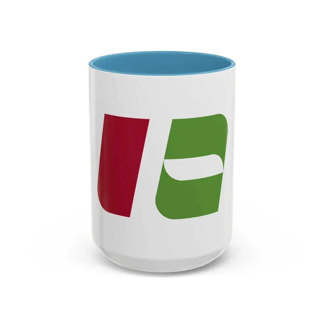 Flag of Nishinomiya Hyogo Japan - Accent Coffee Mug 15oz Light Blue - Go Mug Yourself