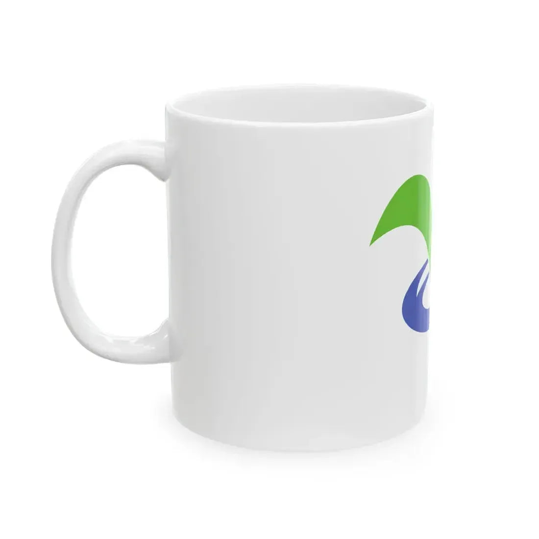 Flag of Nishiwaga Iwate (Japan) White Coffee Mug - Go Mug Yourself