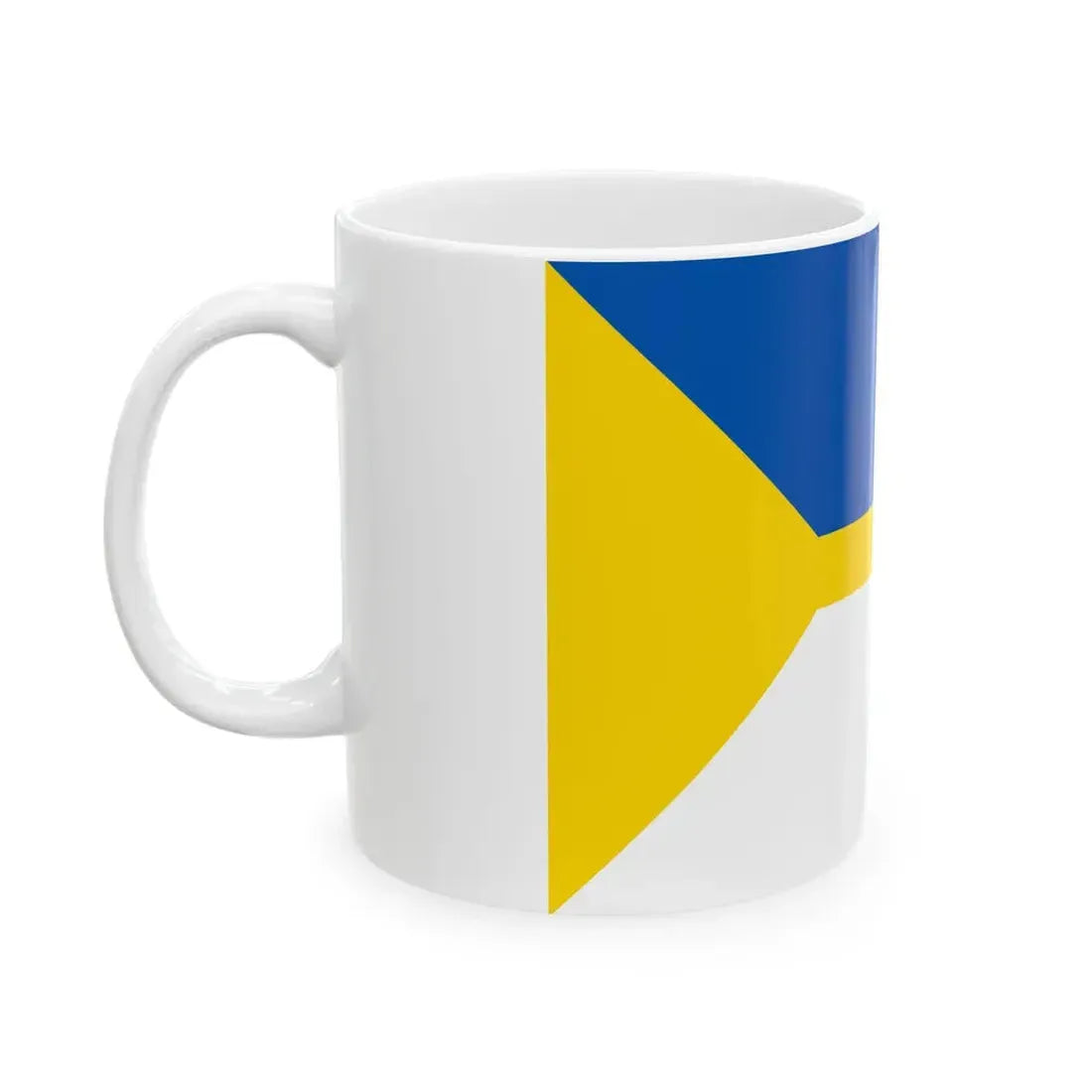 Flag of Nizhnevartovsk (Russia) White Coffee Mug - Go Mug Yourself