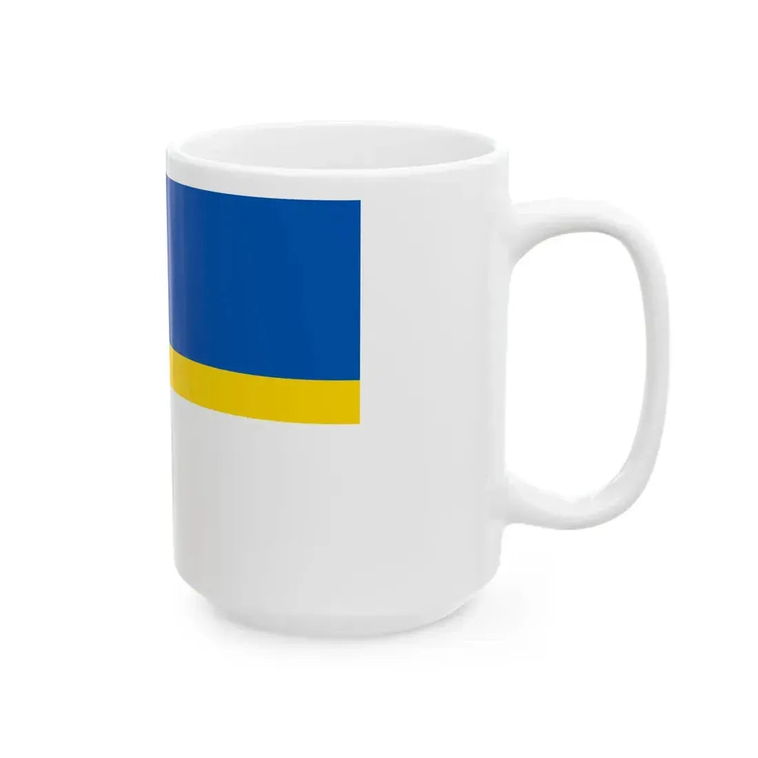 Flag of Nizhnevartovsk (Russia) White Coffee Mug - Go Mug Yourself