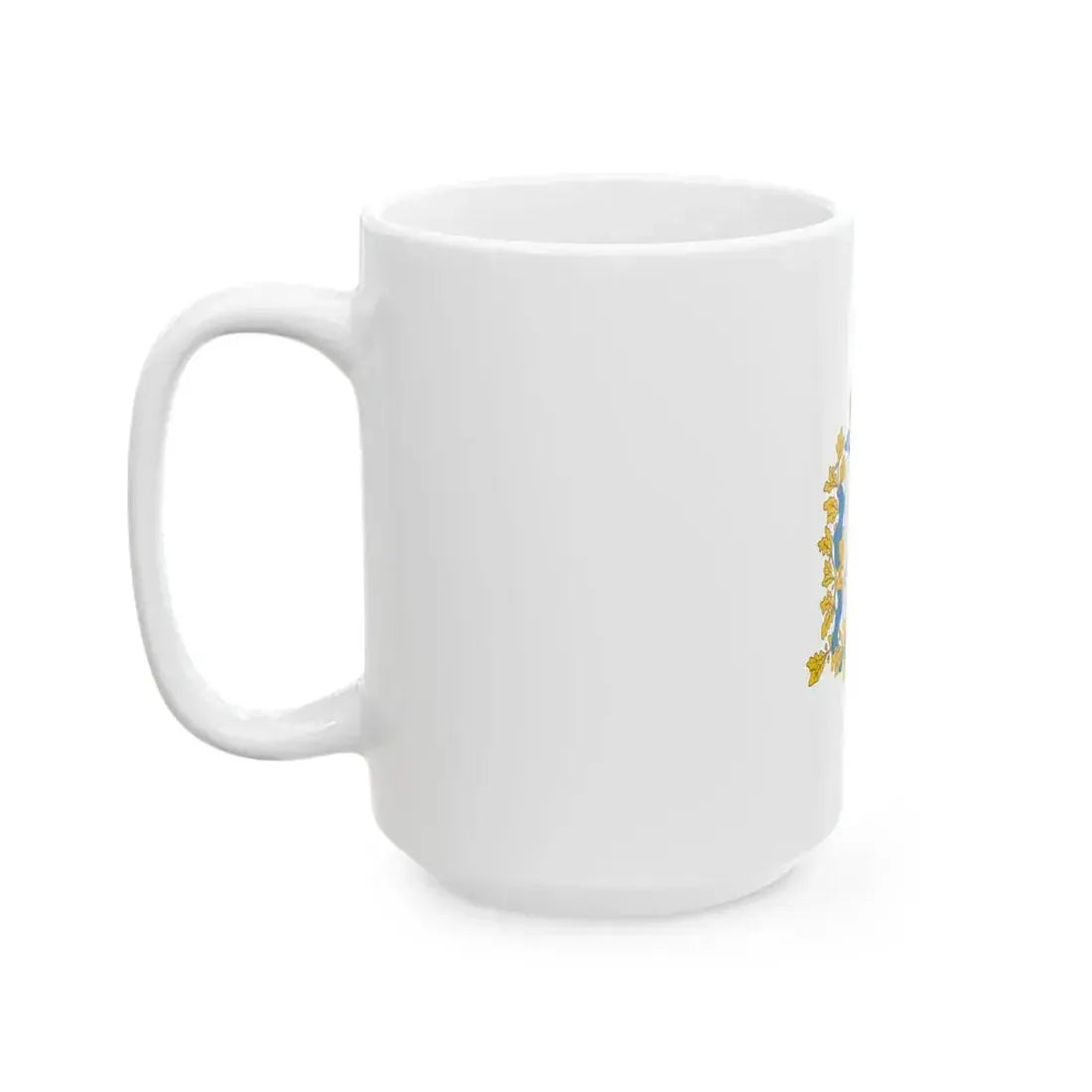 Flag of Nizhny Novgorod Oblast Russia - White Coffee Mug - Go Mug Yourself