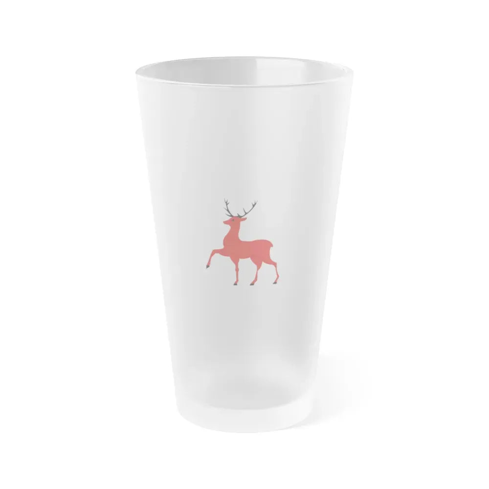Flag of Nizhny Novgorod Russia - Frosted Pint Glass 16oz 16oz Frosted - Go Mug Yourself