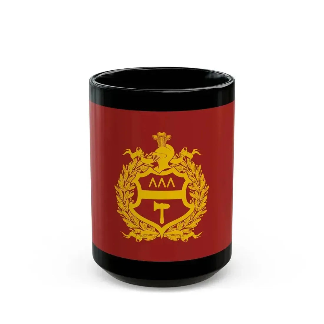 Flag of Nizhny Tagil Russia - Black Coffee Mug 15oz - Go Mug Yourself