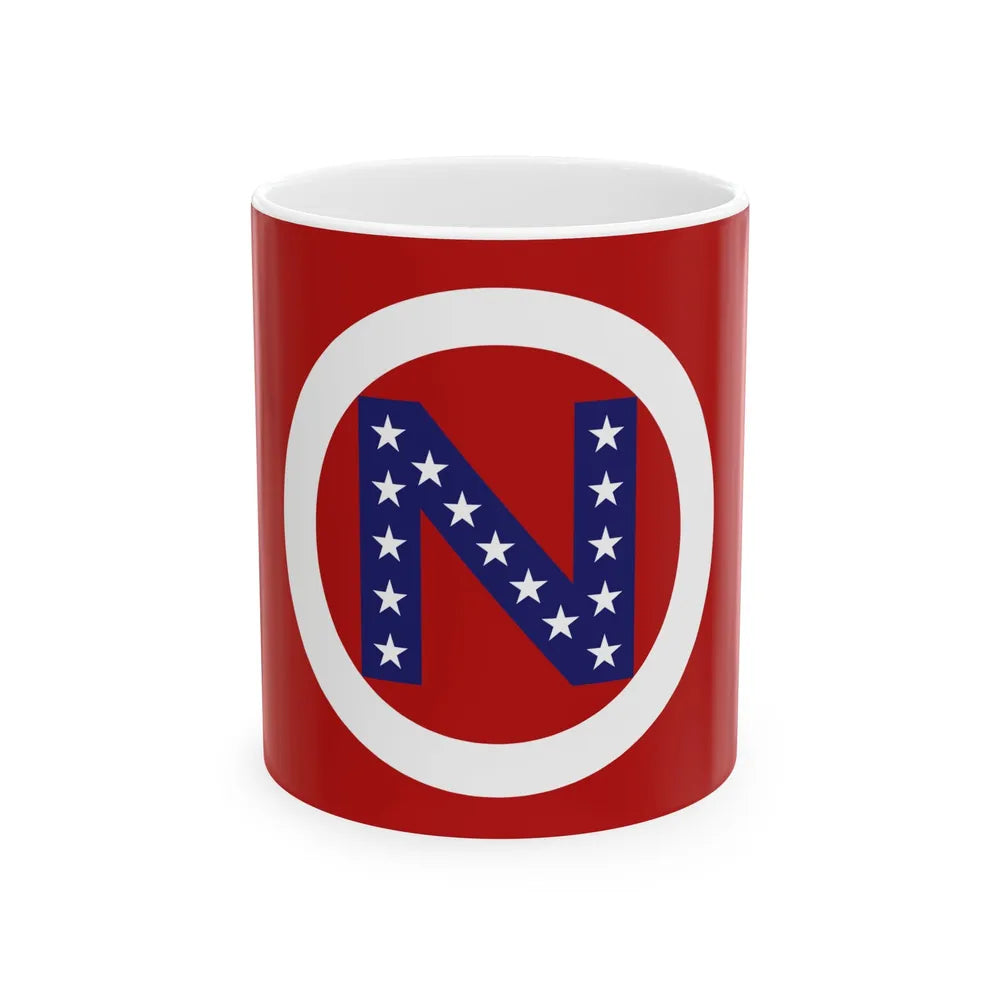 Flag of Noble County Ohio (United States) White Coffee Mug 11oz - Go Mug Yourself